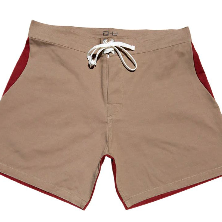 Gato Heroi 2 Tone Surf Short Olive/Blood-Board Shorts-Gato Heroi-27/28-Pemulis Water & Power