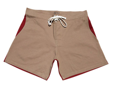 Gato Heroi 2 Tone Surf Short Olive/Blood-Board Shorts-Gato Heroi-27/28-Pemulis Water & Power