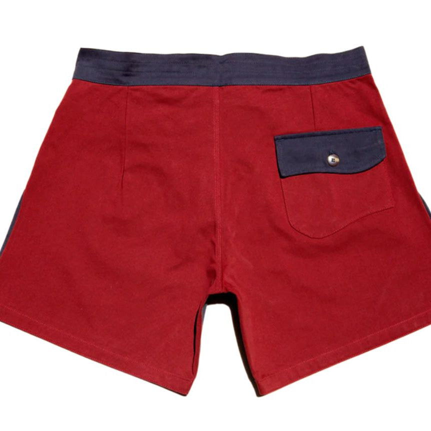 Gato Heroi 2 Tone Surf Short Slate/Blood-Board Shorts-Gato Heroi-27/28-Pemulis Water & Power