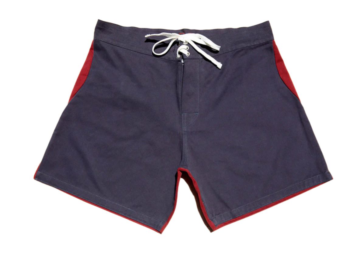 Gato Heroi 2 Tone Surf Short Slate/Blood-Board Shorts-Gato Heroi-27/28-Pemulis Water & Power