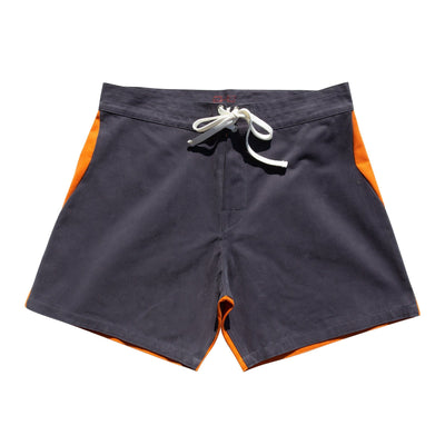 Gato Heroi 2 Tone Surf Shorts Slate/Rust-Board Shorts-Gato Heroi-27/28-Pemulis Water & Power
