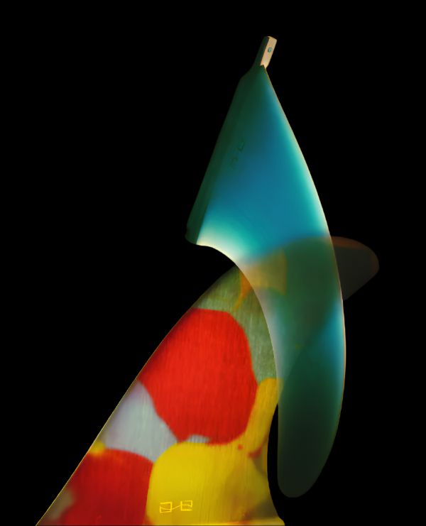 Gato Heroi B Fin-Single Fins-Gato Heroi-Turquiose-9.5-Pemulis Water & Power