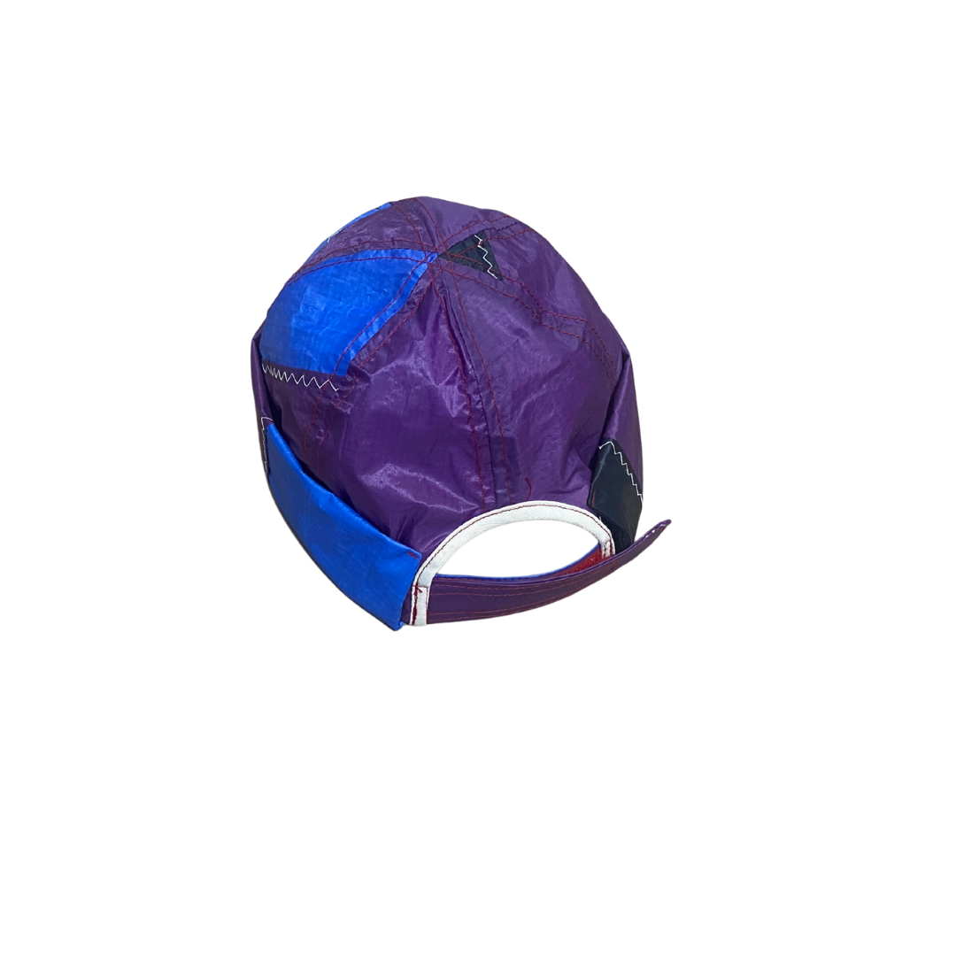 Gato Heroi FLIGHT Creme Hat in Blue Purple