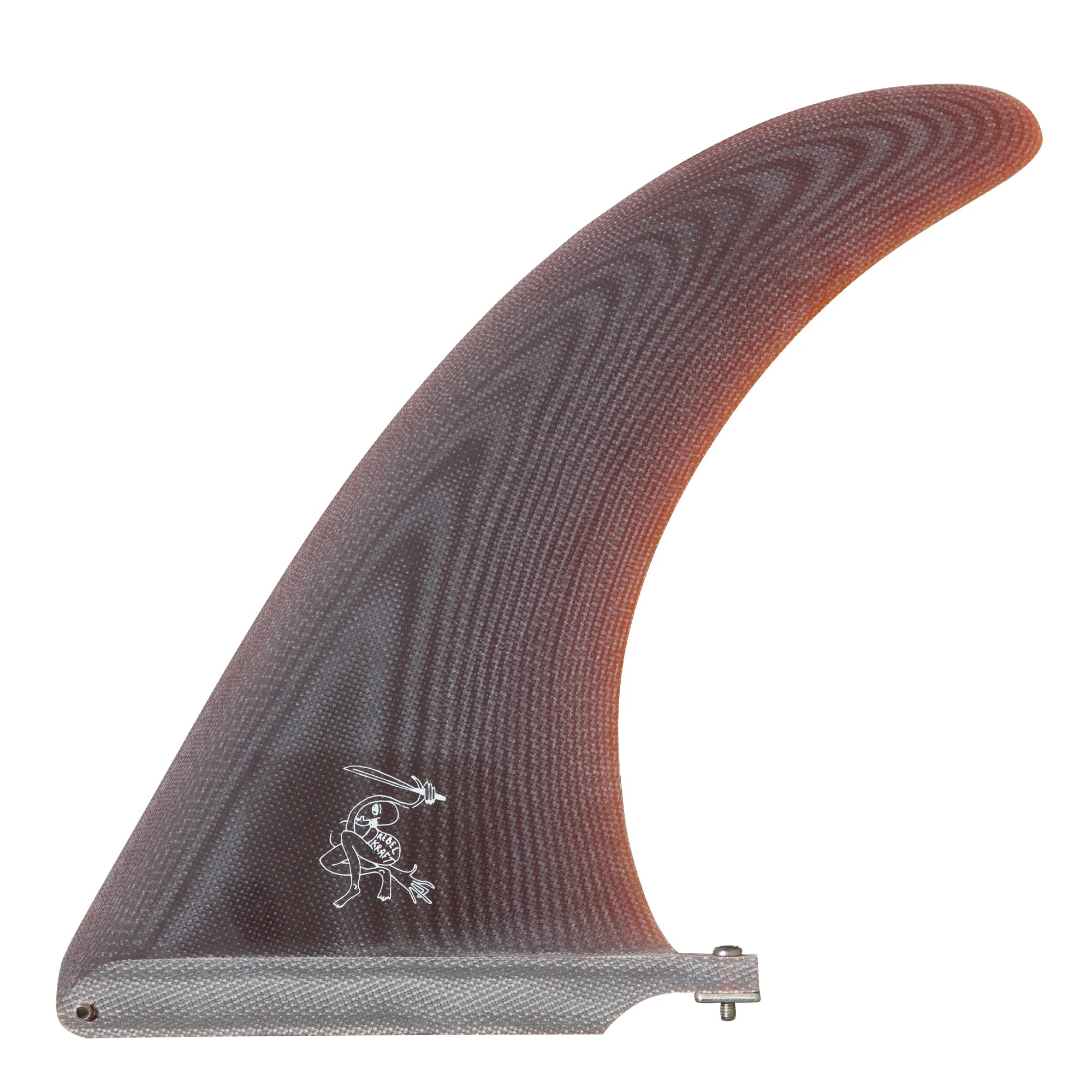 Gato Heroi RK Rebel Kraft Fin 10.0"-Single Fins-Gato Heroi-Pemulis Water & Power