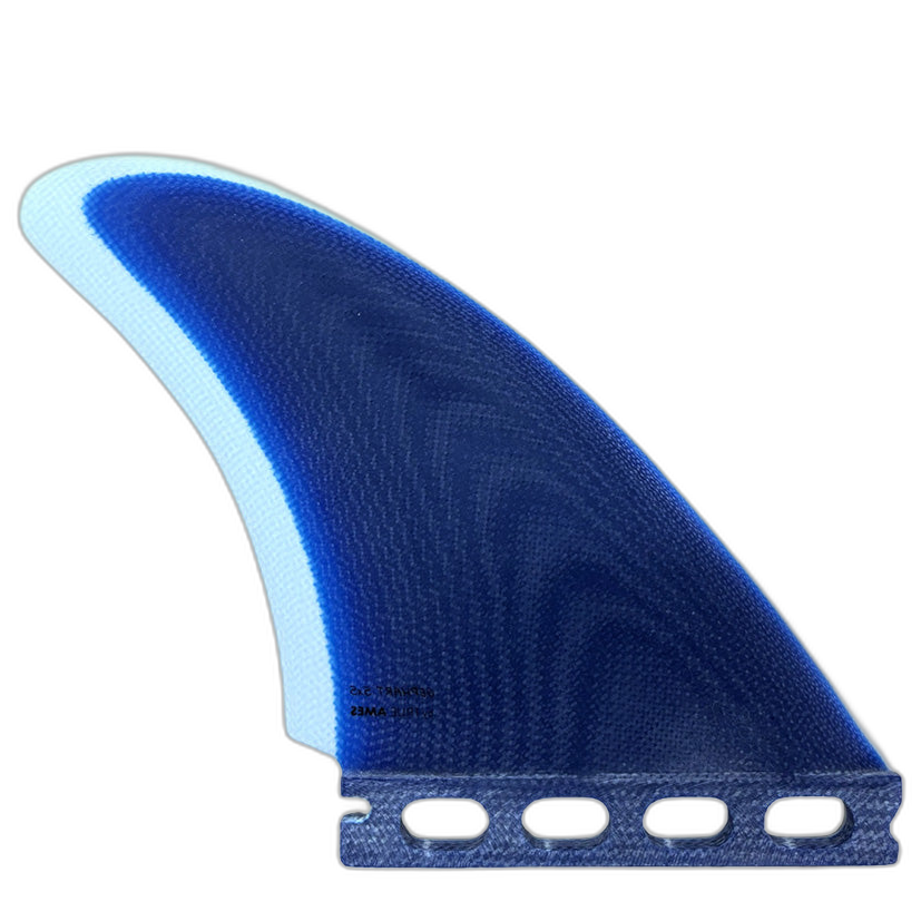 Gephart 5x5 Twins - Futures Compatible (Solid Fiberglass) surfboard fin in 68504Ef1 5763 4A42 8Ff6 E322C6B1Af5F by True Ames - Pemulis Water & Power
