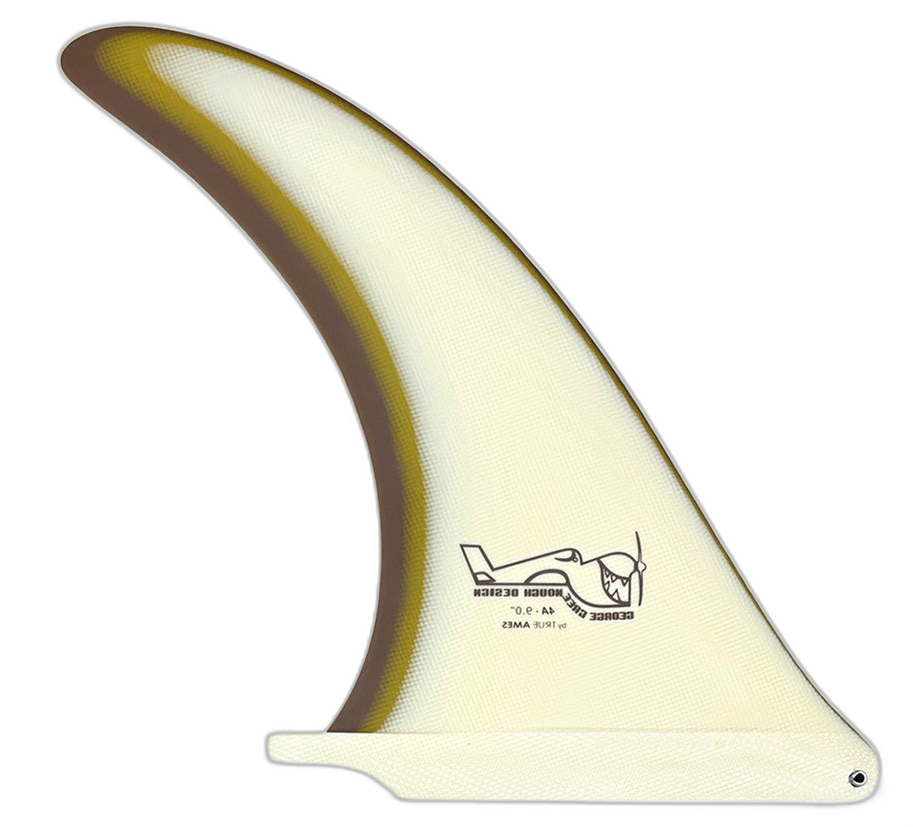 Greenough 4-A surfboard fin in Sandbar by True Ames - Pemulis Water & Power
