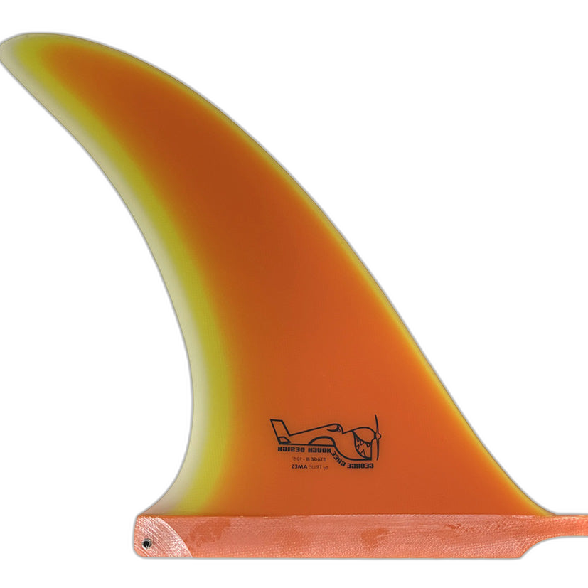 Greenough Stage III surfboard fin in Oyc by True Ames - Pemulis Water & Power
