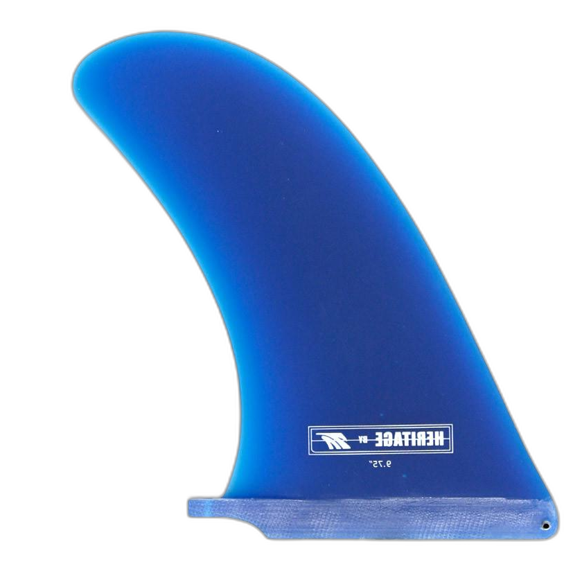 Heritage surfboard fin in Blue by True Ames - Pemulis Water & Power