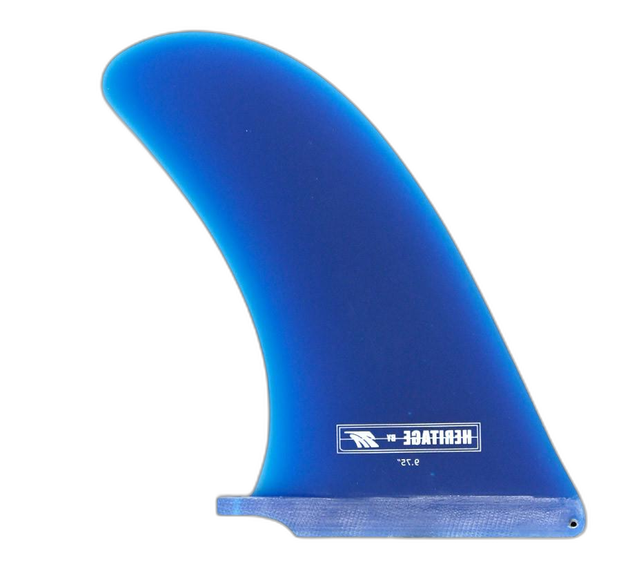Heritage surfboard fin in Blue by True Ames - Pemulis Water & Power