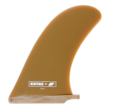 Heritage surfboard fin in Rotten Avocado by True Ames - Pemulis Water & Power