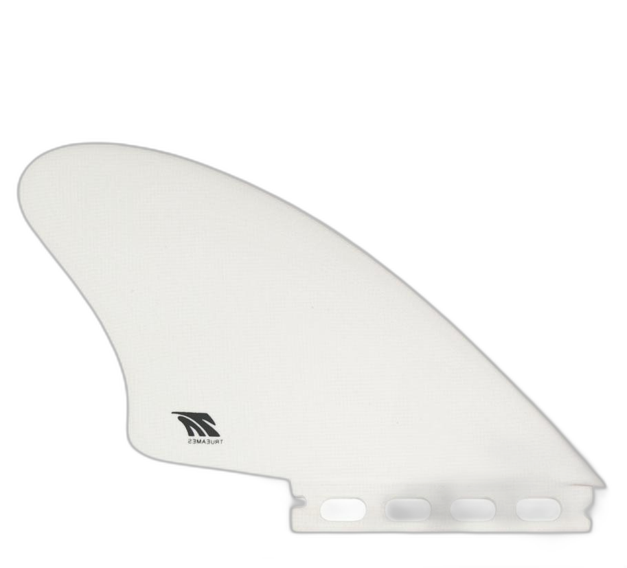 Hobie Fish - Futures Compatible (Solid Fiberglass) surfboard fin in White by True Ames - Pemulis Water & Power