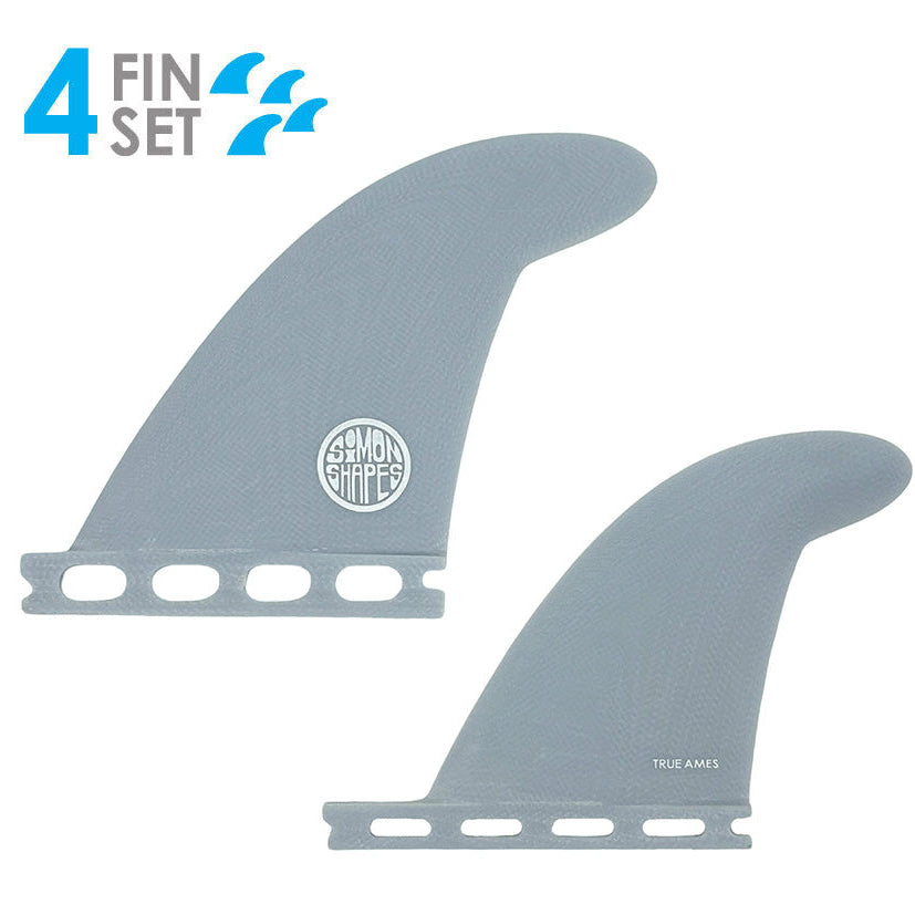 John Simon Quad Type II - Futures Compatible (Solid Fiberglass)