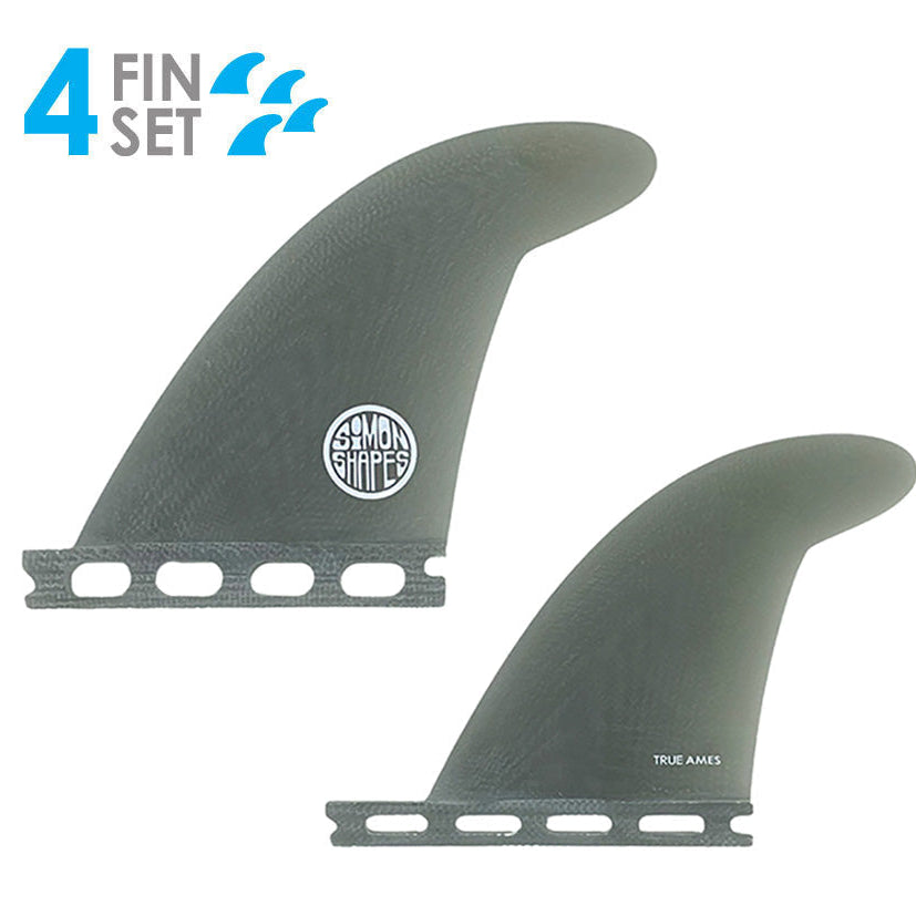 John Simon Quad Type II - Futures Compatible (Solid Fiberglass)