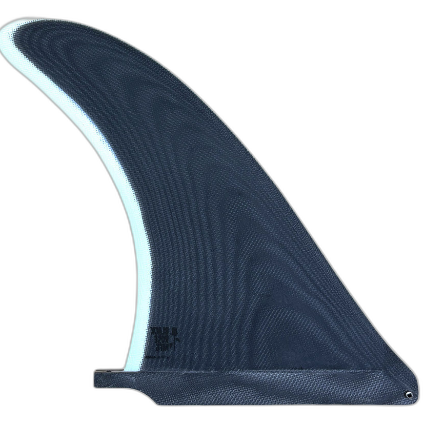 Justin Quintal Pivot surfboard fin in Blkwht by True Ames - Pemulis Water & Power