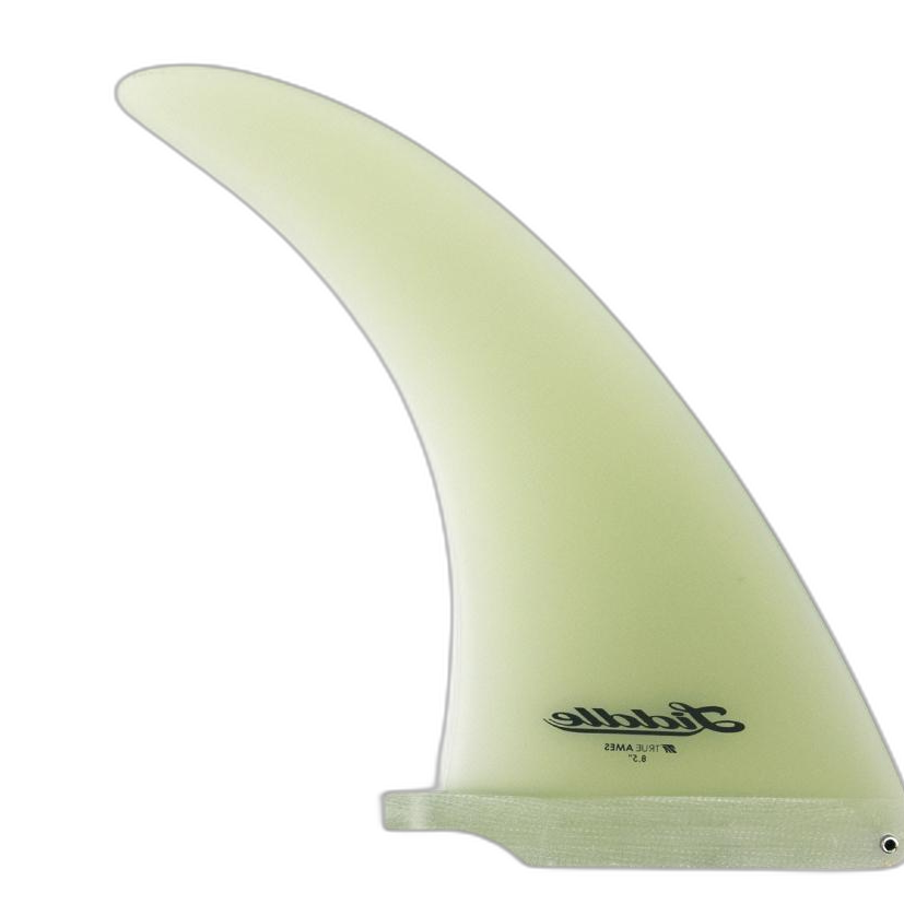 L-Flex surfboard fin in Clear by True Ames - Pemulis Water & Power