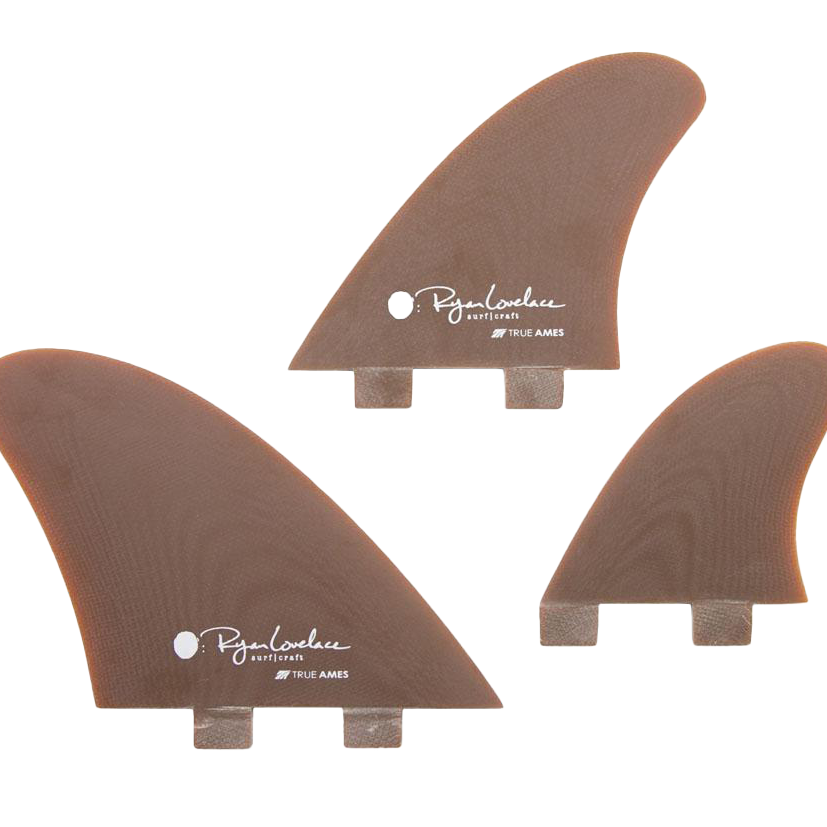 Lovelace Asymmetrical Goofy - FCS Compatible (Solid Fiberglass)