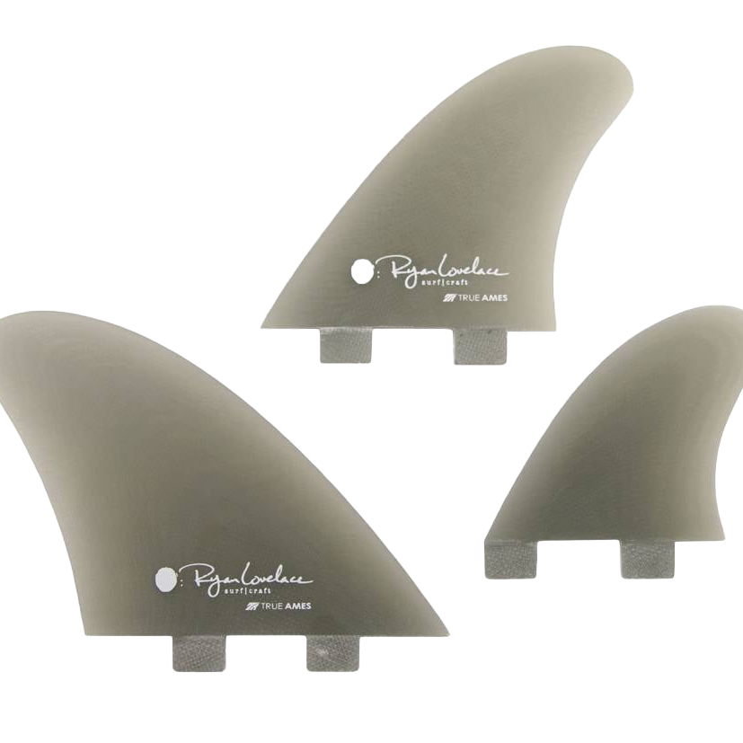 Lovelace Asymmetrical Goofy - FCS Compatible (Solid Fiberglass)