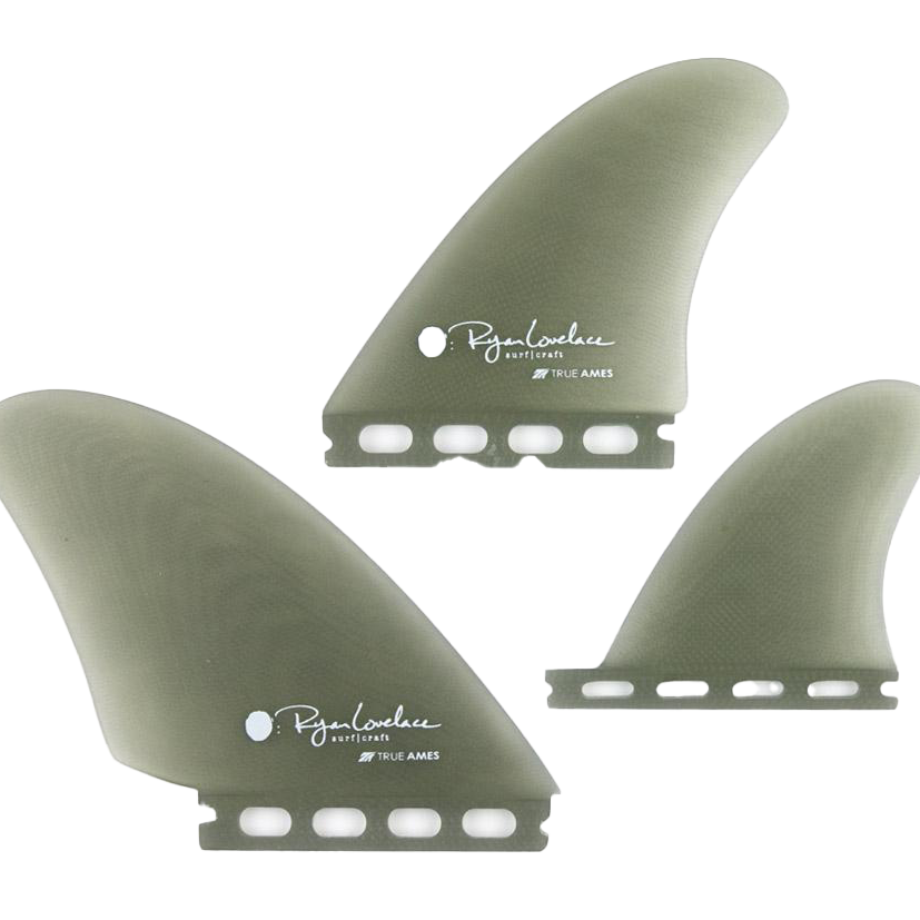 Lovelace Asymmetrical Goofy - Futures Compatible (Solid Fiberglass)