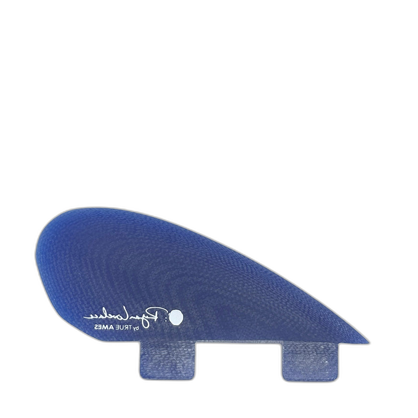 Lovelace Side Runners - FCS Compatible (Solid Fiberglass) surfboard fin in Blue by True Ames - Pemulis Water & Power