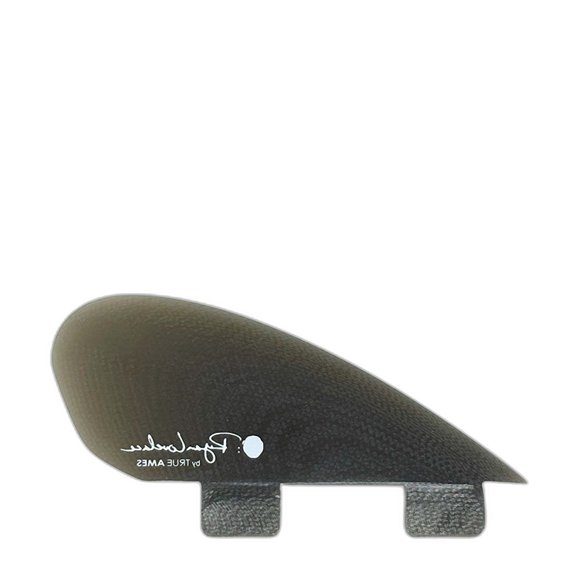 Lovelace Side Runners - FCS Compatible (Solid Fiberglass) surfboard fin in Smk by True Ames - Pemulis Water & Power