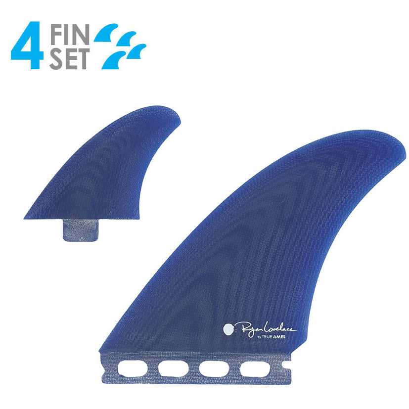 Lovelace Twinzer - FCS / Futures Compatible (Solid Fiberglass)