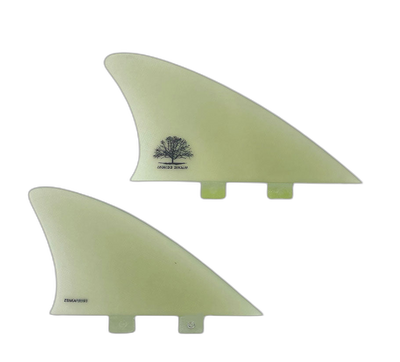 Mackie Mini Keel Thruster - FCS Compatible (Solid Fiberglass) surfboard fin in Clr by True Ames - Pemulis Water & Power