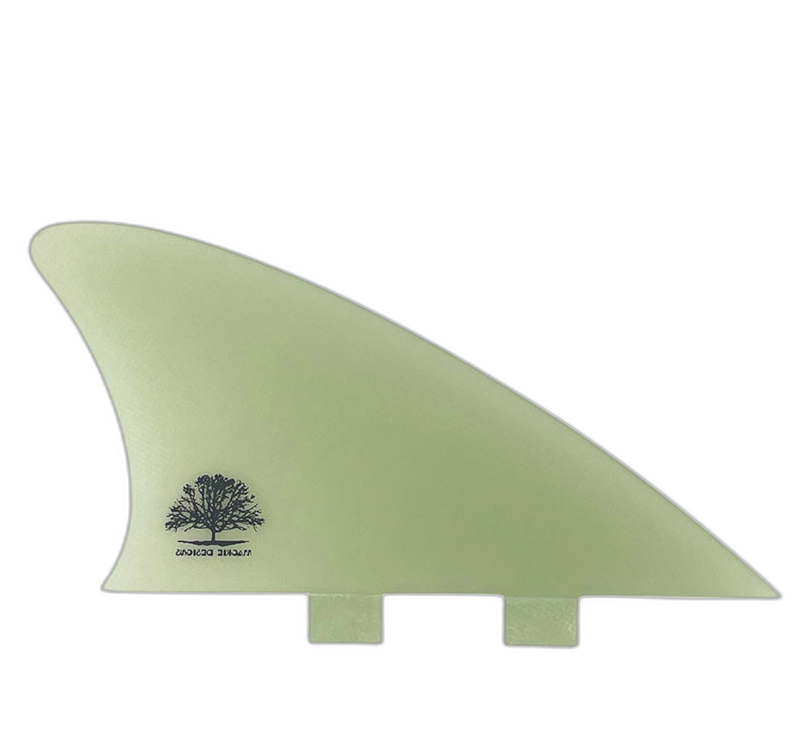 Mackie Sidecut Fish Keel - FCS Compatible (Solid Fiberglass) surfboard fin in Clr by True Ames - Pemulis Water & Power
