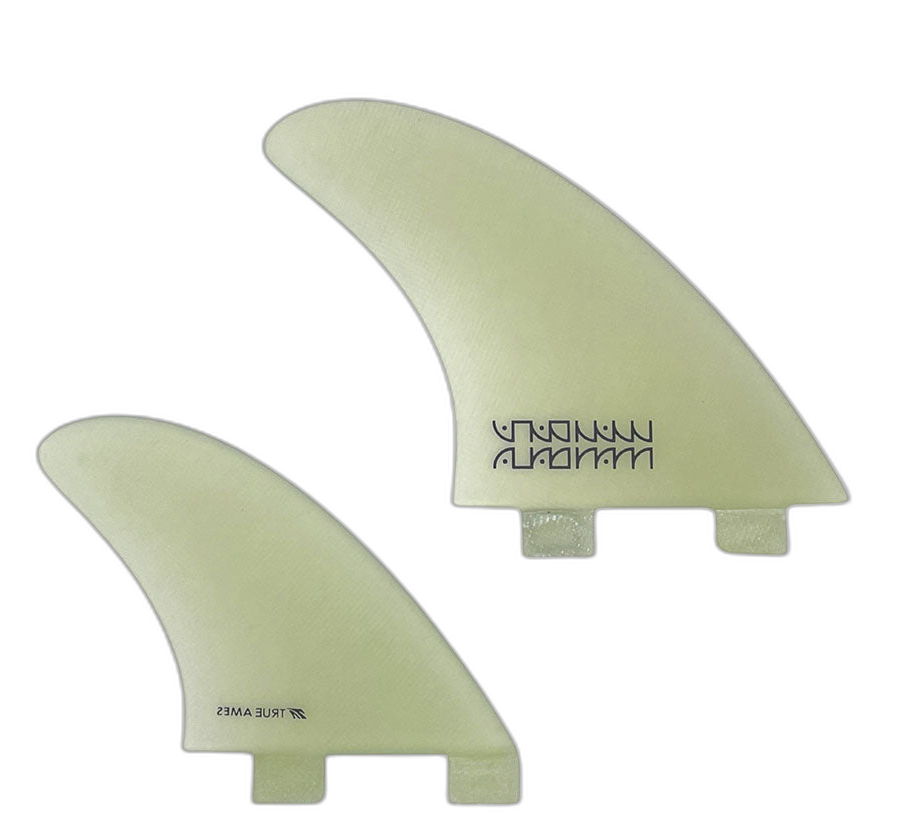 Mandala AK4 Quad - FCS Compatible (Solid Fiberglass) surfboard fin in Clr by True Ames - Pemulis Water & Power