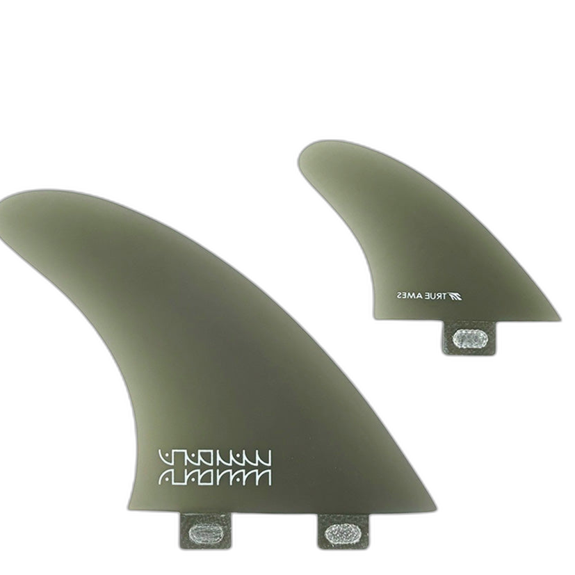 Mandala Twinzer - FCS Compatible (Solid Fiberglass) surfboard fin in Fcs by True Ames - Pemulis Water & Power