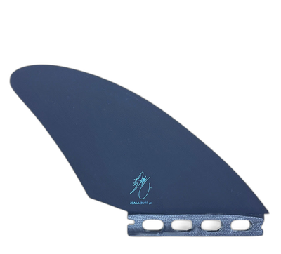 McCallum Keel - Futures Compatible (Solid Fiberglass) surfboard fin in Charcoal by True Ames - Pemulis Water & Power