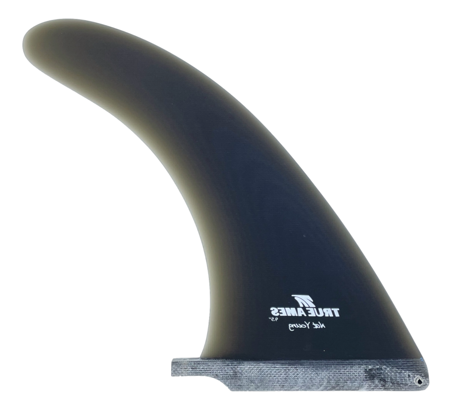 Nat Young surfboard fin in 1 by True Ames - Pemulis Water & Power
