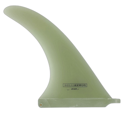 Pavel Powerglide surfboard fin in Clear by True Ames - Pemulis Water & Power