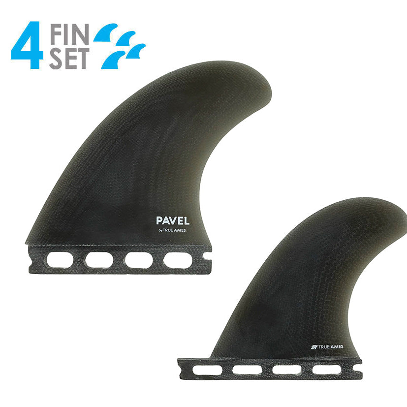 Pavel Quad - Futures Compatible (Solid Fiberglass)
