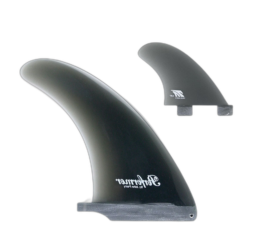 Performer: 2+1 Combo - FCS Compatible surfboard fin in Smk by True Ames - Pemulis Water & Power