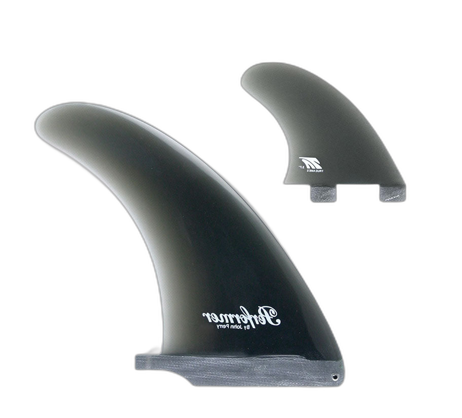 Performer: 2+1 Combo - FCS Compatible surfboard fin in Smk by True Ames - Pemulis Water & Power