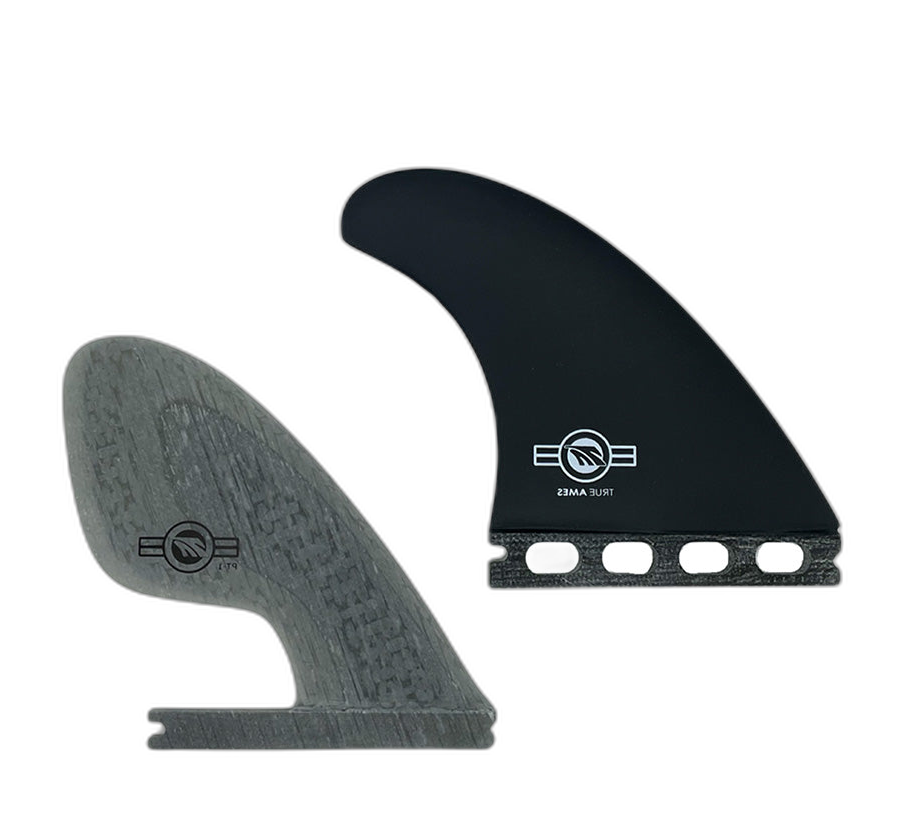 Power Trailer Tri - Futures Compatible (Solid Fiberglass) surfboard fin in 2 by True Ames - Pemulis Water & Power