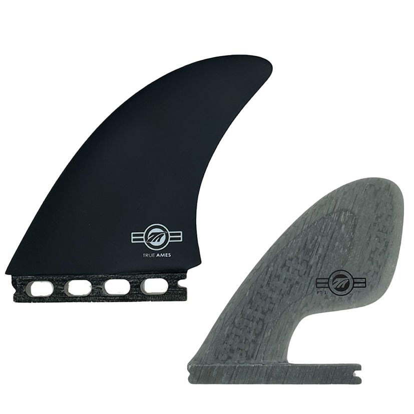 Power Trailer + Twin-Fin Set - Futures Compatible (Solid Fiberglass)