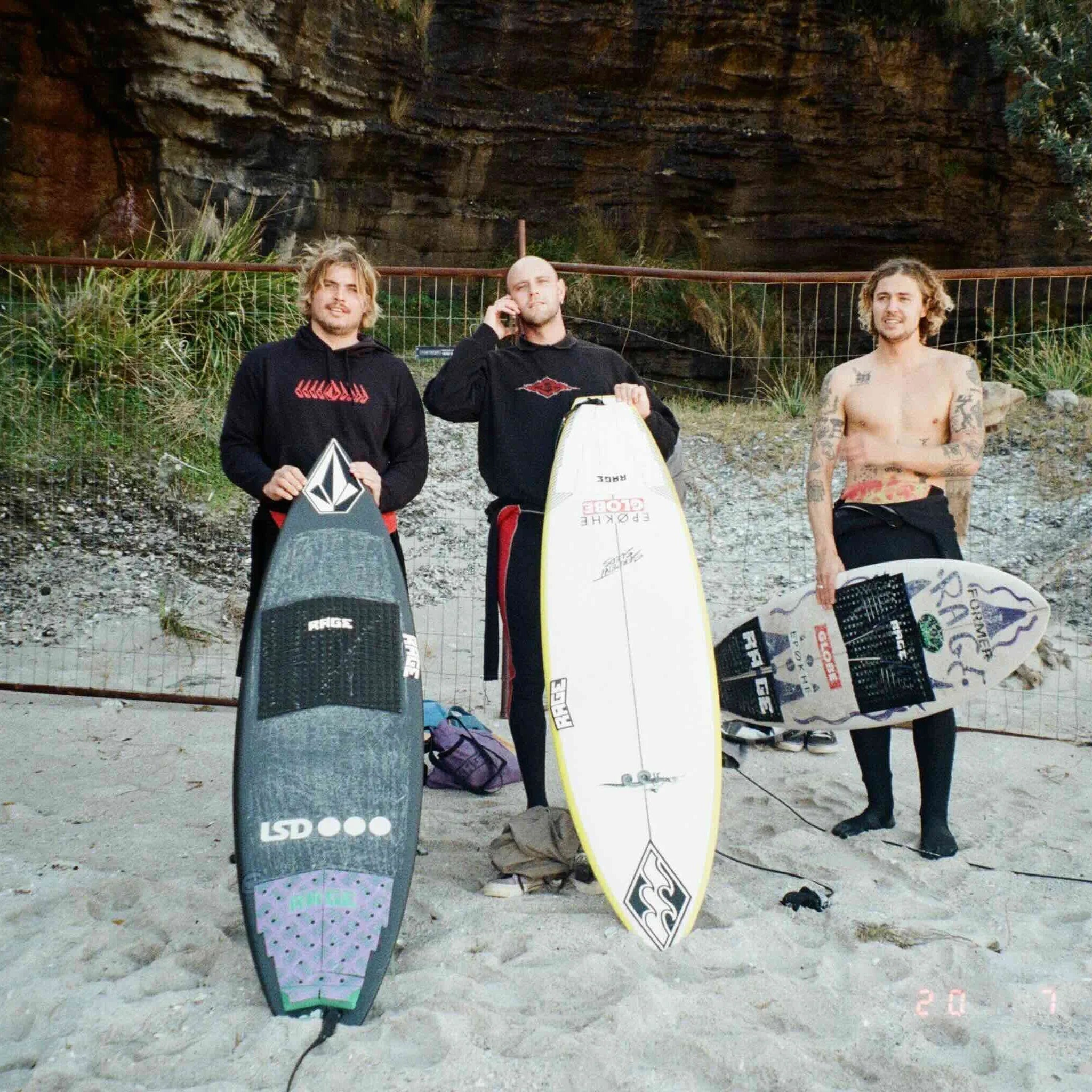 Rage Shaun Manners Traction Pad - In Use