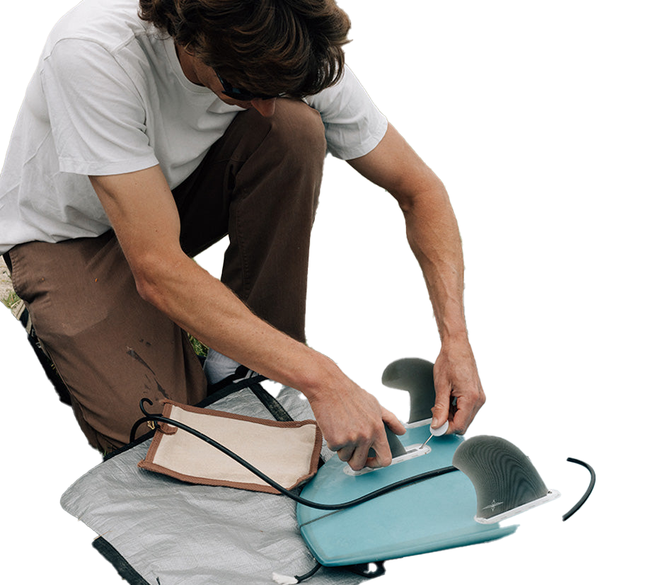 Ryan Burch Asymmetrical Goofy - Futures Compatible (Solid Fiberglass)