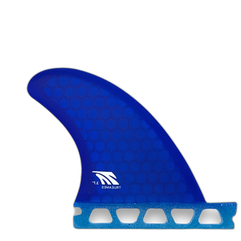 Side Bite 3.7 - Futures Compatible (Hexcore) surfboard fin in Blu by True Ames - Pemulis Water & Power