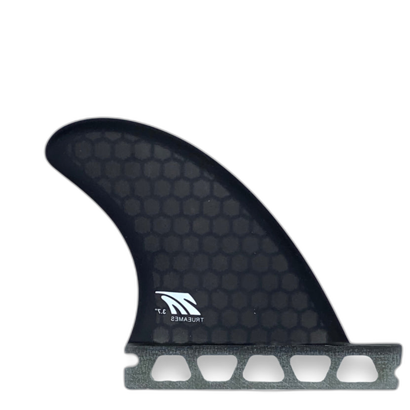 Side Bite 3.7 - Futures Compatible (Hexcore) surfboard fin in Smk by True Ames - Pemulis Water & Power