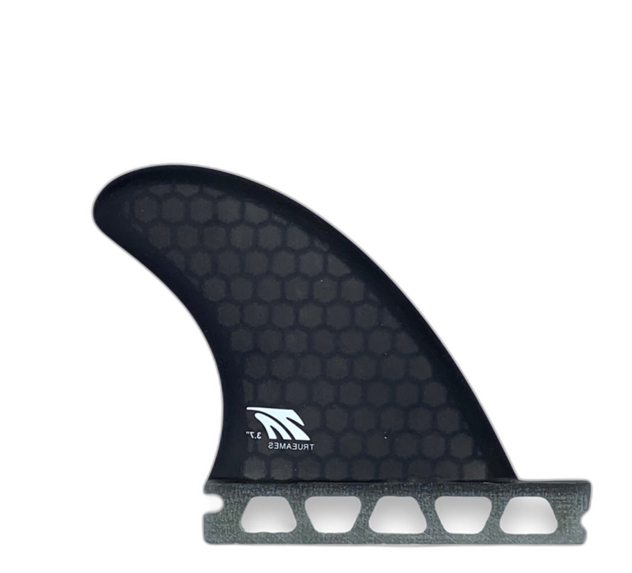 Side Bite 3.7 - Futures Compatible (Hexcore) surfboard fin in Smk by True Ames - Pemulis Water & Power