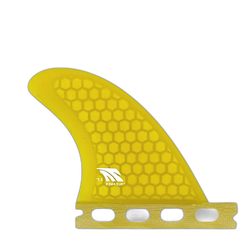 Side Bite 3.7 - Futures Compatible (Hexcore) surfboard fin in Yel by True Ames - Pemulis Water & Power