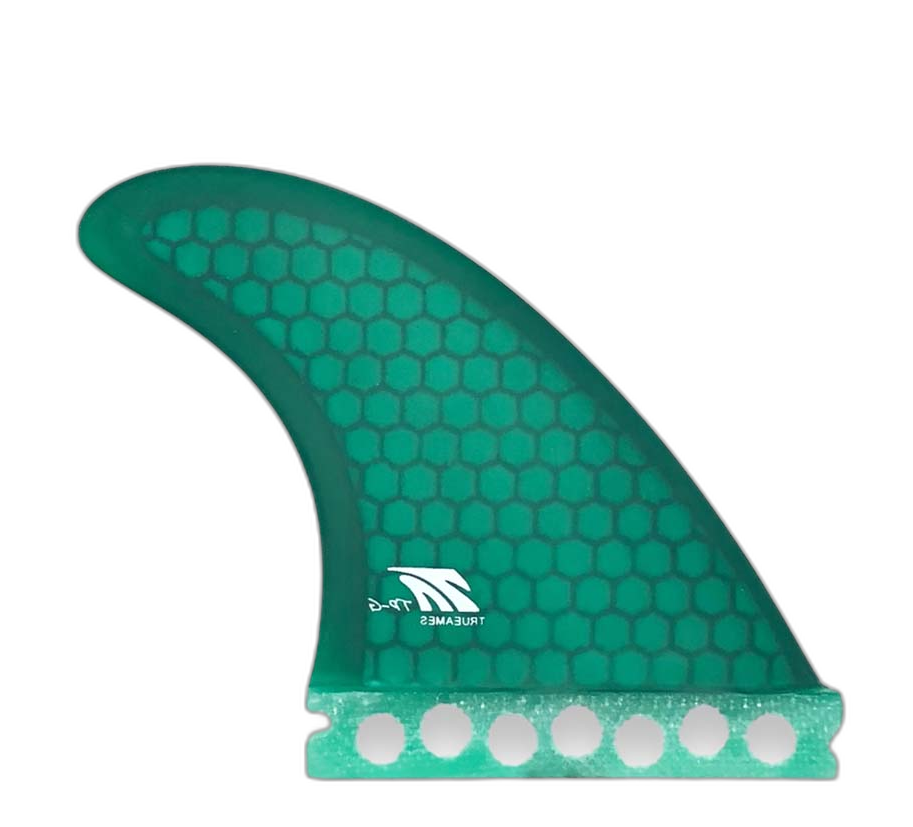 Side Bite 4.35 - Futures Compatible (Hexcore) surfboard fin in Grn by True Ames - Pemulis Water & Power