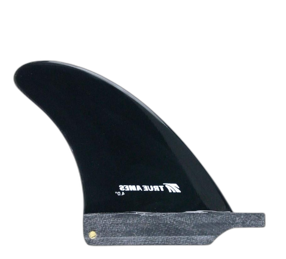 Small Box Fin surfboard fin in Black by True Ames - Pemulis Water & Power