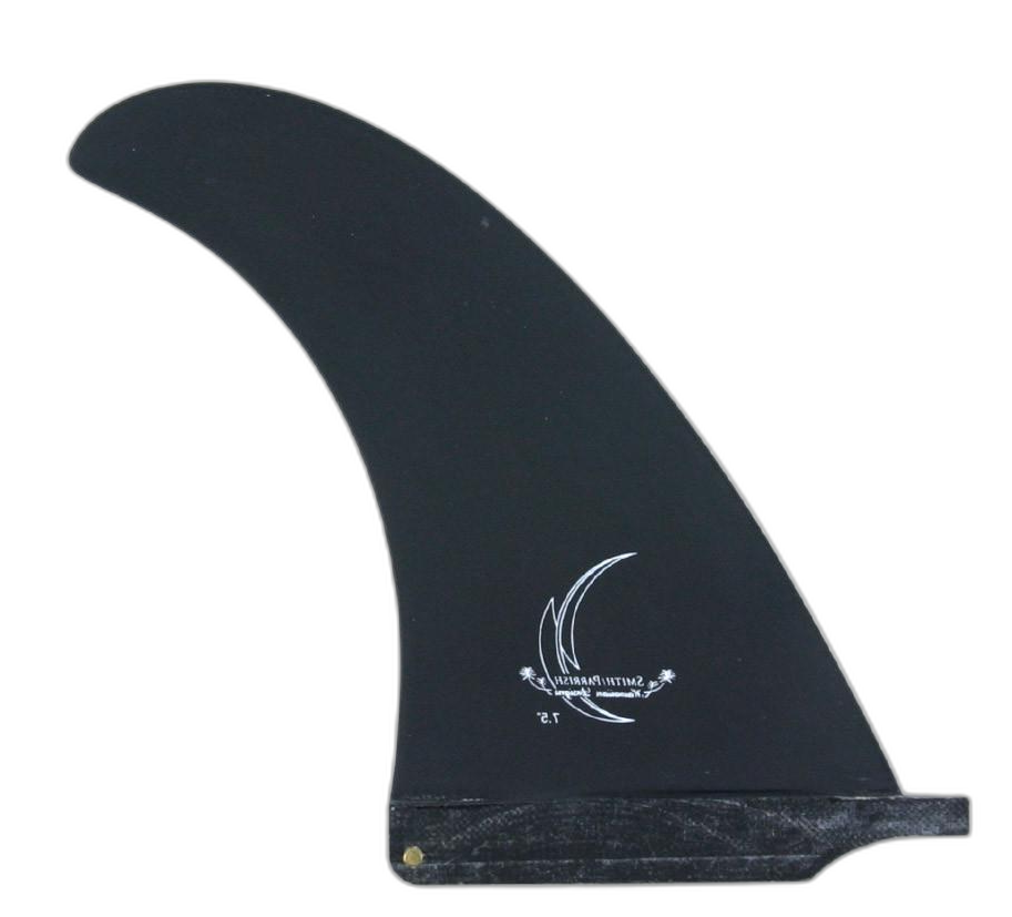 Smith / Parrish Full Base surfboard fin in Black by True Ames - Pemulis Water & Power