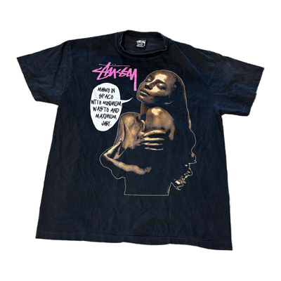 Stussy x Sade No Ordinary Love Black Two-Sided Tee