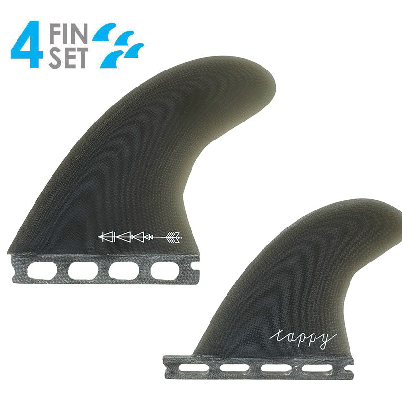 Tappy Quad - Futures Compatible (Solid Fiberglass)