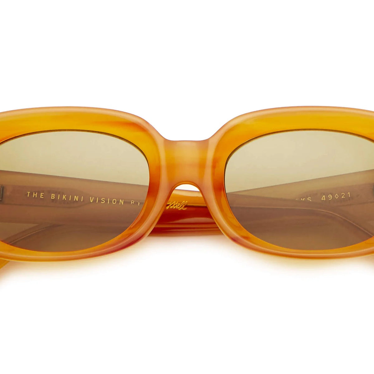 Crap Eyewear sunglasses, style bikini vision Crap® Eyewear | The Bikini Vision II Crystal Mud Bioacetate  main image 4