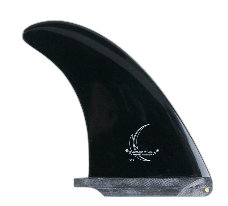 Parrish Single Fin surfboard fin in Black by True Ames - Pemulis Water & Power